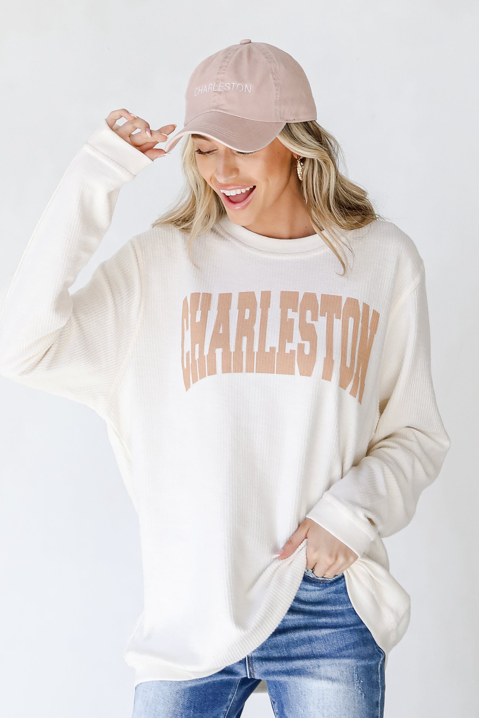 Charleston Corded Sweatshirt