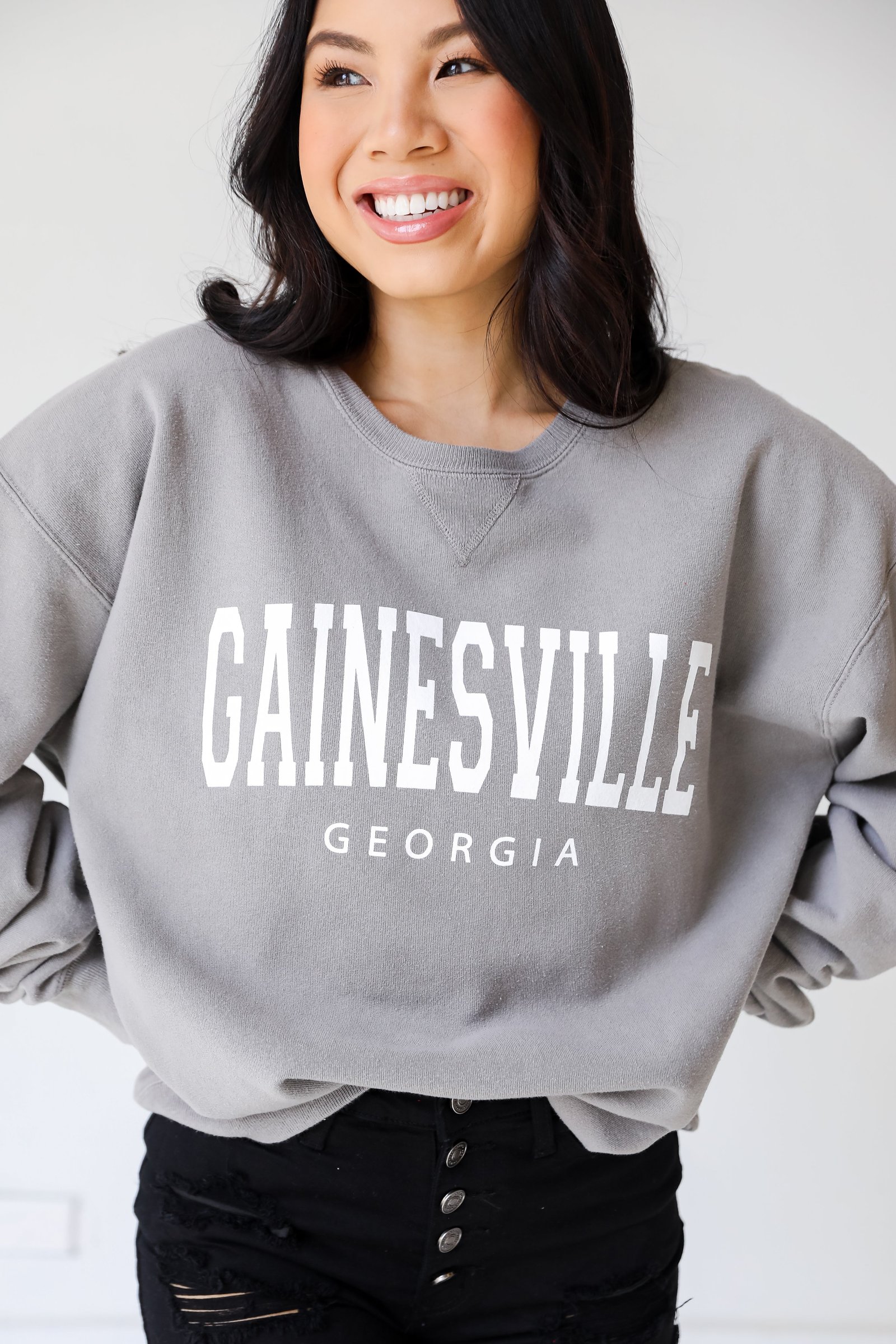 Grey Gainesville Georgia Sweatshirt