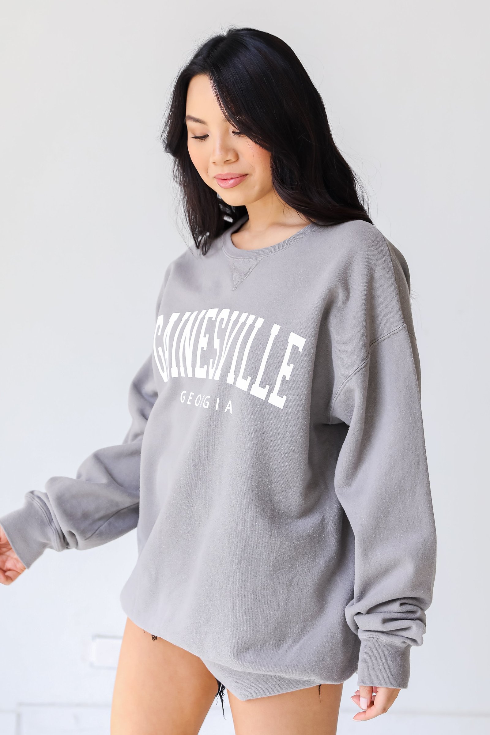 Grey Gainesville Georgia Sweatshirt