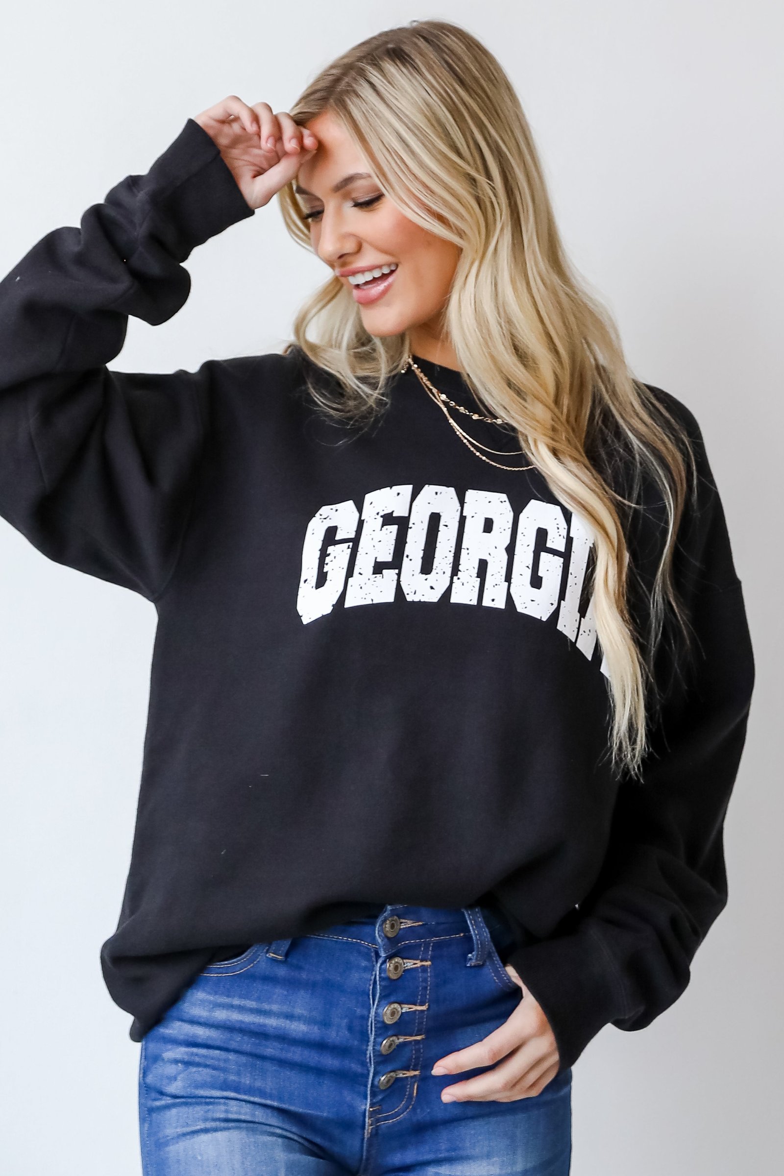 Black Georgia Sweatshirt