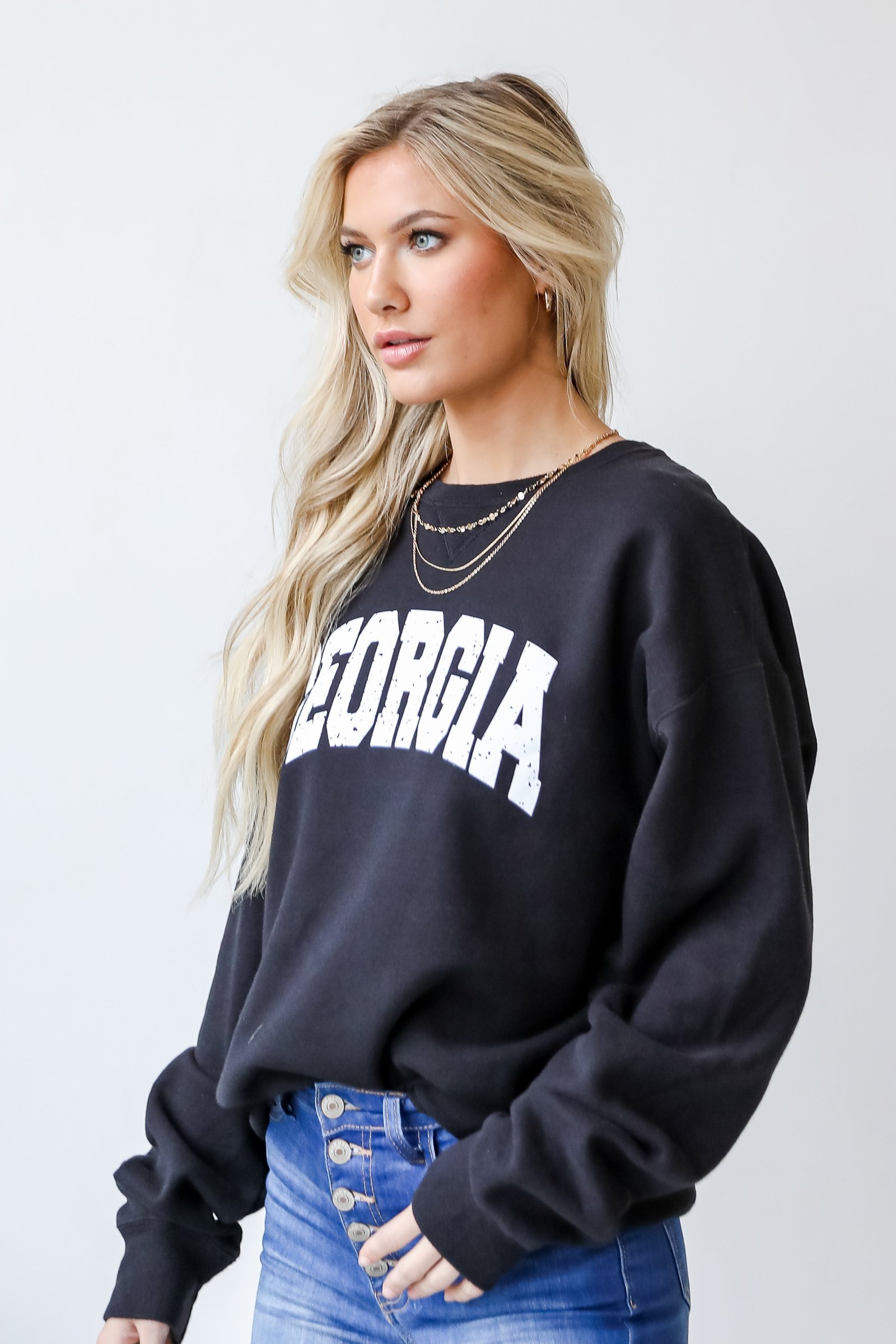 Black Georgia Sweatshirt