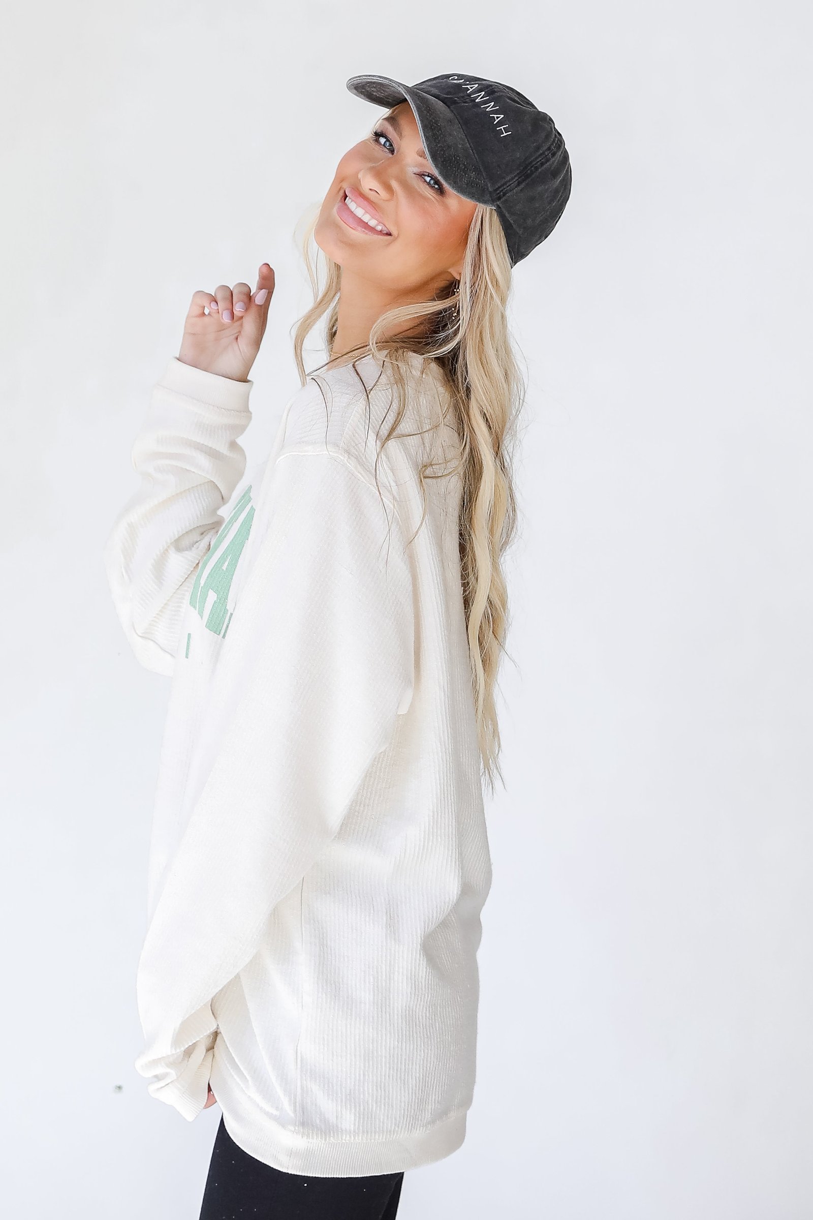 Savannah Corded Sweatshirt