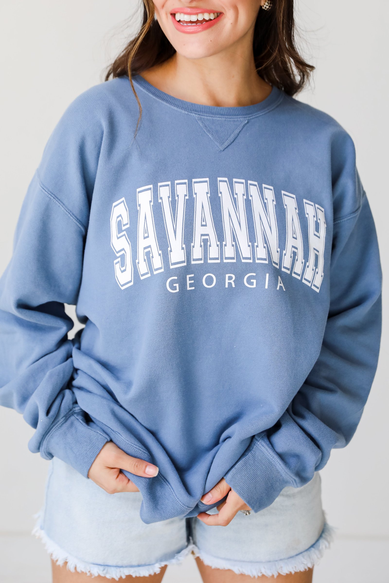 Blue Savannah Georgia Sweatshirt