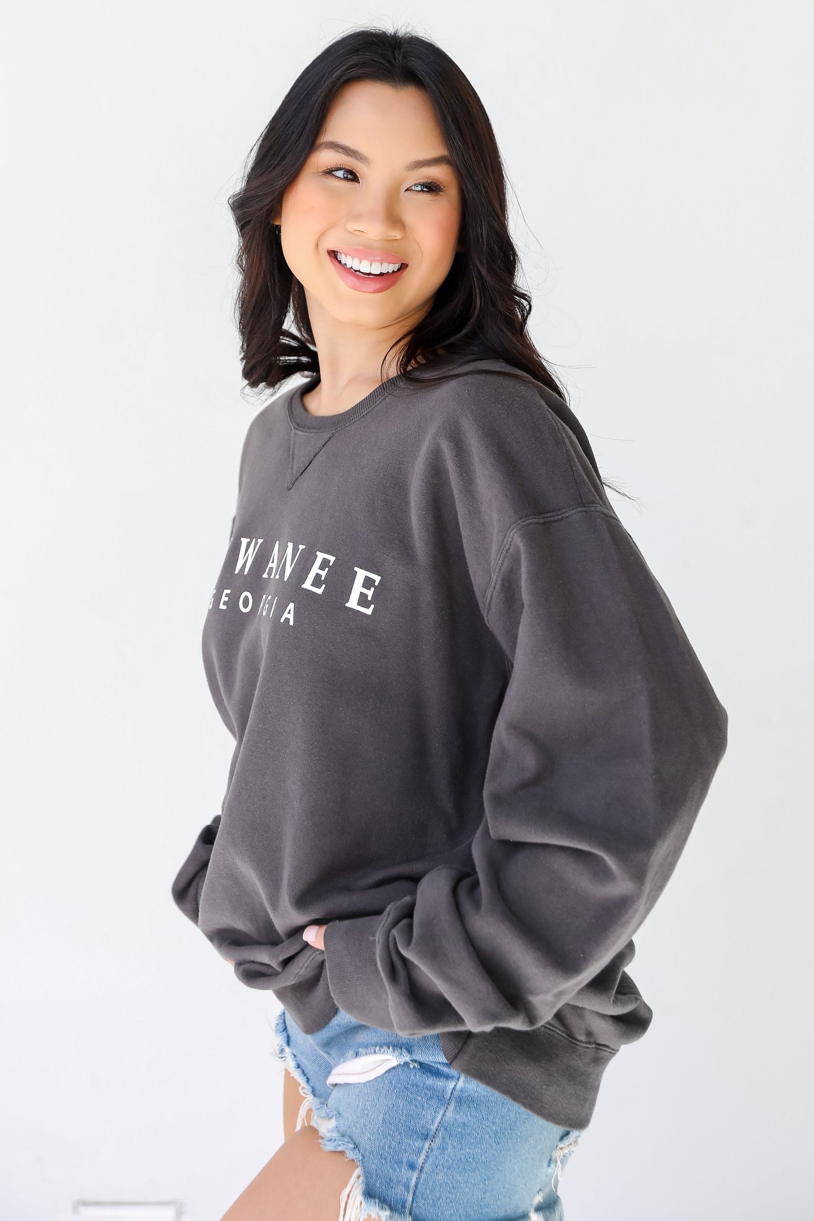 Charcoal Suwanee Georgia Sweatshirt